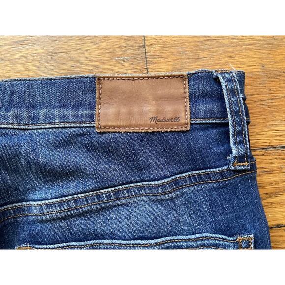 MADEWELL ‘10” High-Rise Skinny’ Distressed Button-Fly Stretch Jeans sz 29 (w30) - Picture 11 of 13